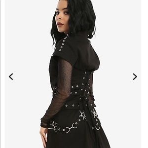 Hearts and roses bondage dress